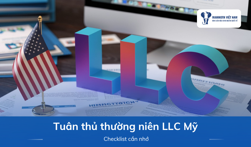 Tuân Thủ Thường Niên LLC Mỹ: Checklist Cần Nhớ